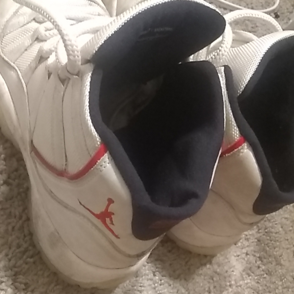 Jordans Red and white 11s